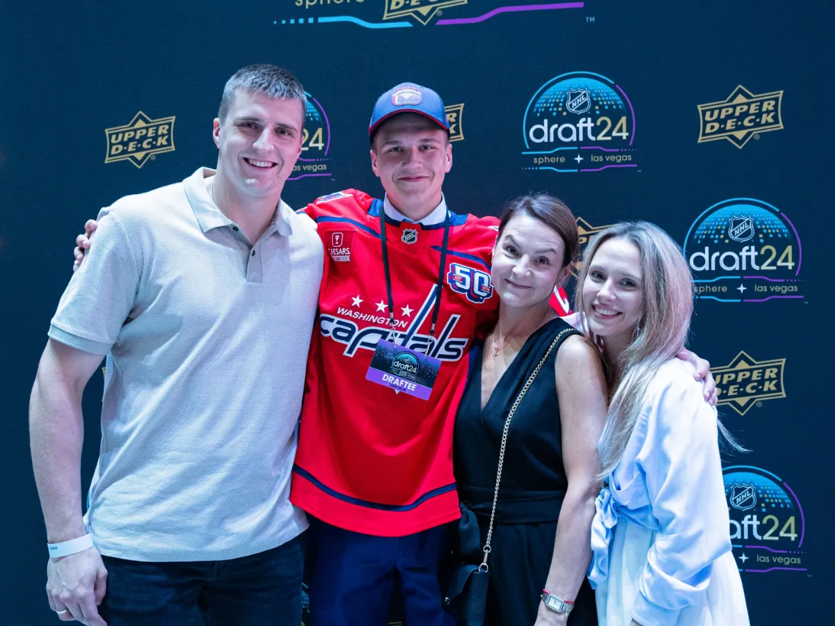 Aliaksei Protas believes his brother Ilya could make Capitals debut next season after tremendous first year in OHL