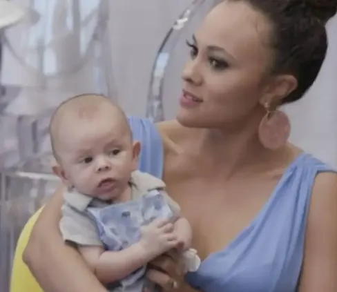 Ashley Darby says ‘hello’ to the third trimester as RHOP star shows off growing baby bump in bright yellow dress