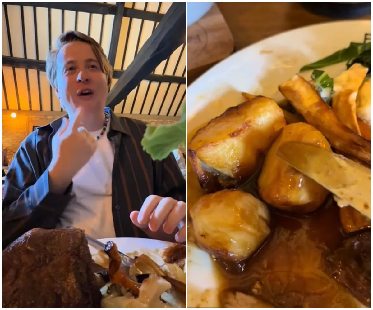 Food critic Henry Southan savages Jeremy Clarkson’s Farmer’s Dog pub in scathing TikTok review, blasting £26 roast, chaotic queues, and ‘miserable’ trek from car park on Father’s Day outing gone wrong - suong
