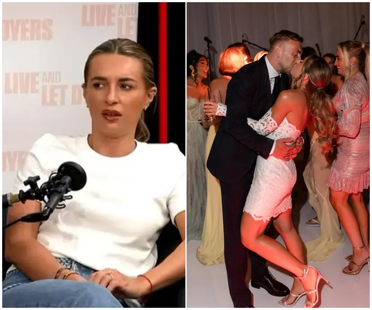 Dani Dyer brands husband Jarrod Bowen a ‘d******d’ as she reveals what he got up to on the night before their wedding - suong
