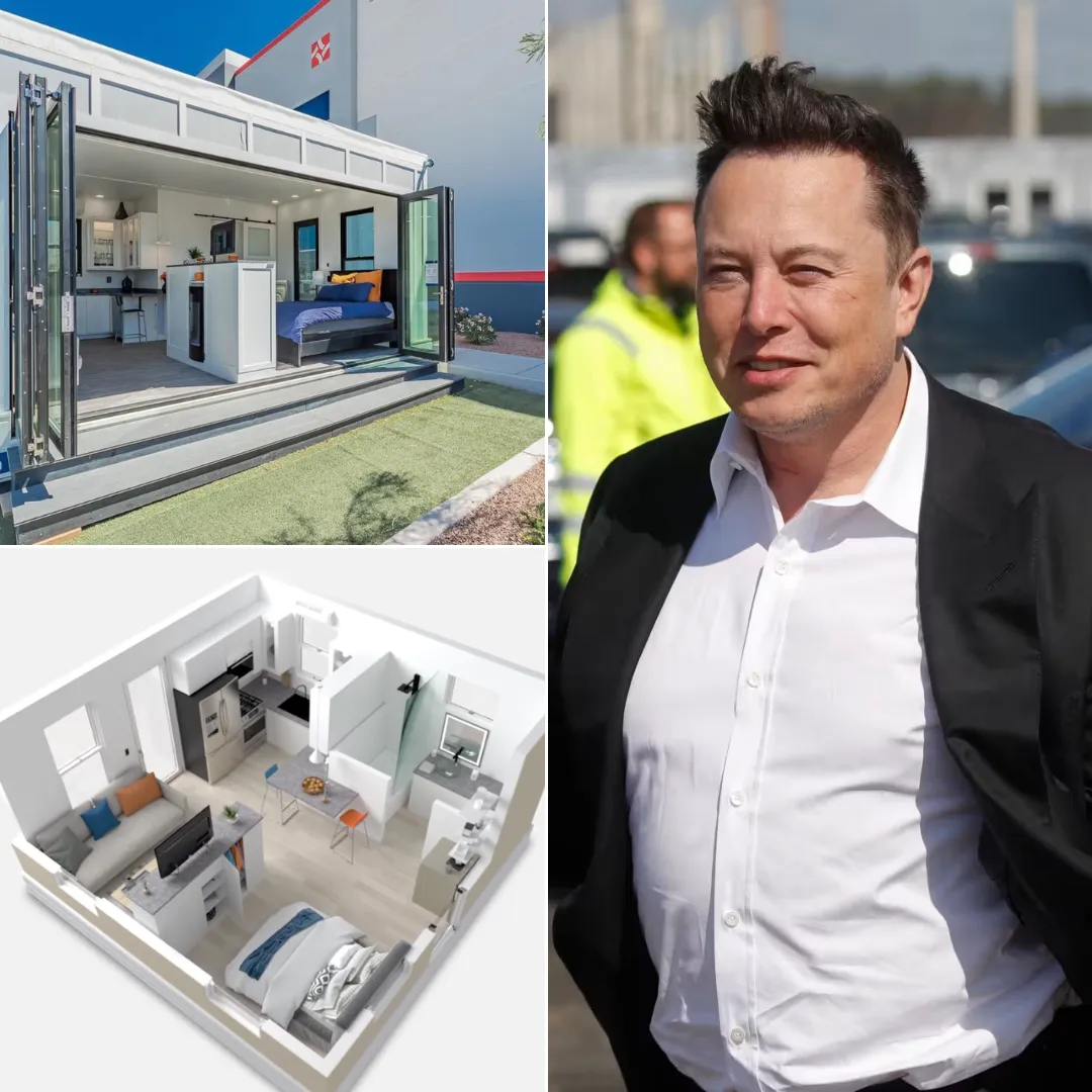 Elon Musk’s $50,000 Prefab Home Shocks the World and Challenges Billionaire Lifestyle Norms