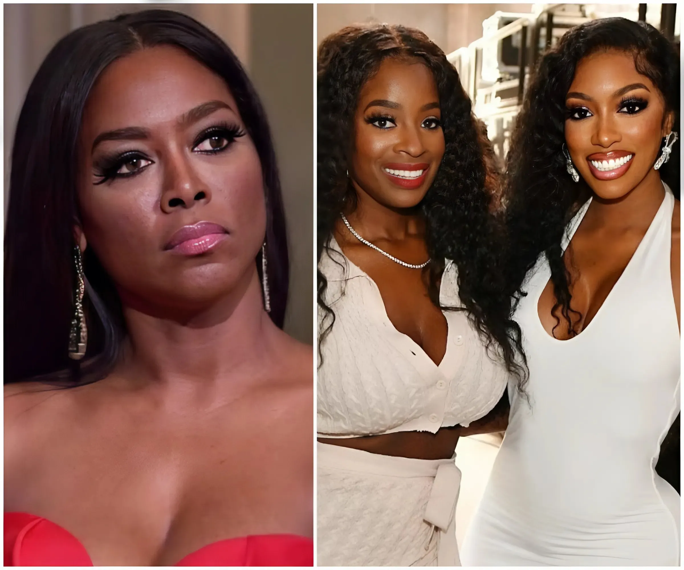 Kenya Moore Shocks Porsha Williams By Accusing Shamea Morton Of Joining RHOA – Calling It Proof Of Years Of Simmering Jealousy!