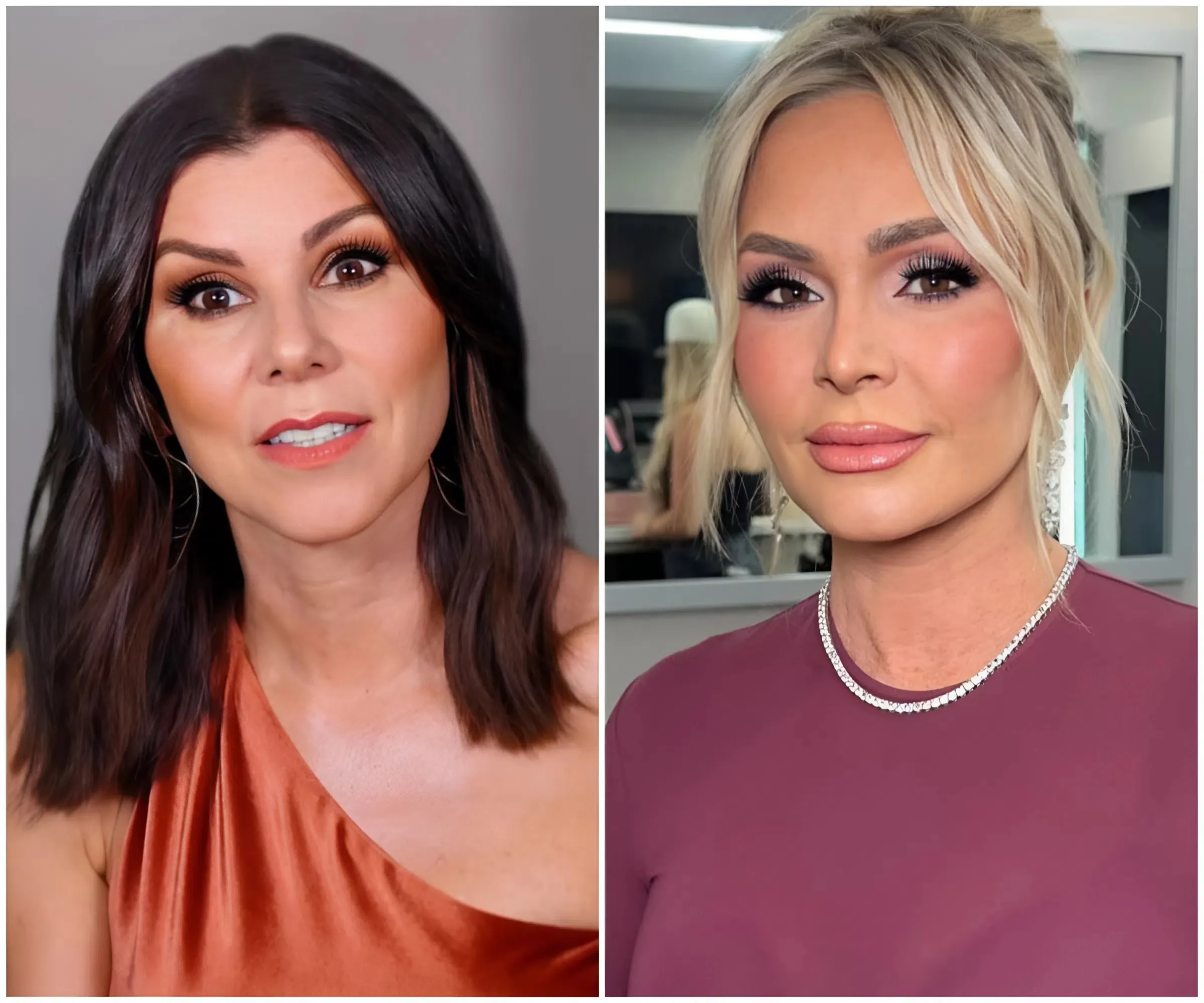Heather Dubrow furiously accuses Tamra Judge of “blatantly making up stories” after leaked text messages alleging she was investigated for tax evasion – RHOC shaken by fake scandal!
