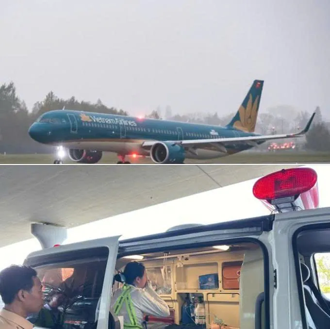 60 giây k;inh hoàng ghi lại khoảnh khắc máy bay Vietnam Airlines buộc phải hạ cánh k;hấn cấp chiều ngày 16/6: Chuyện qu;ái q;ủy gì vậy?