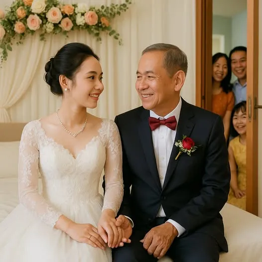 Cả nhà tôi ai cũng mừng cho bố. Bố tôi 60t mới đi thêm bước nữa với cô Hà kém ông 30t.