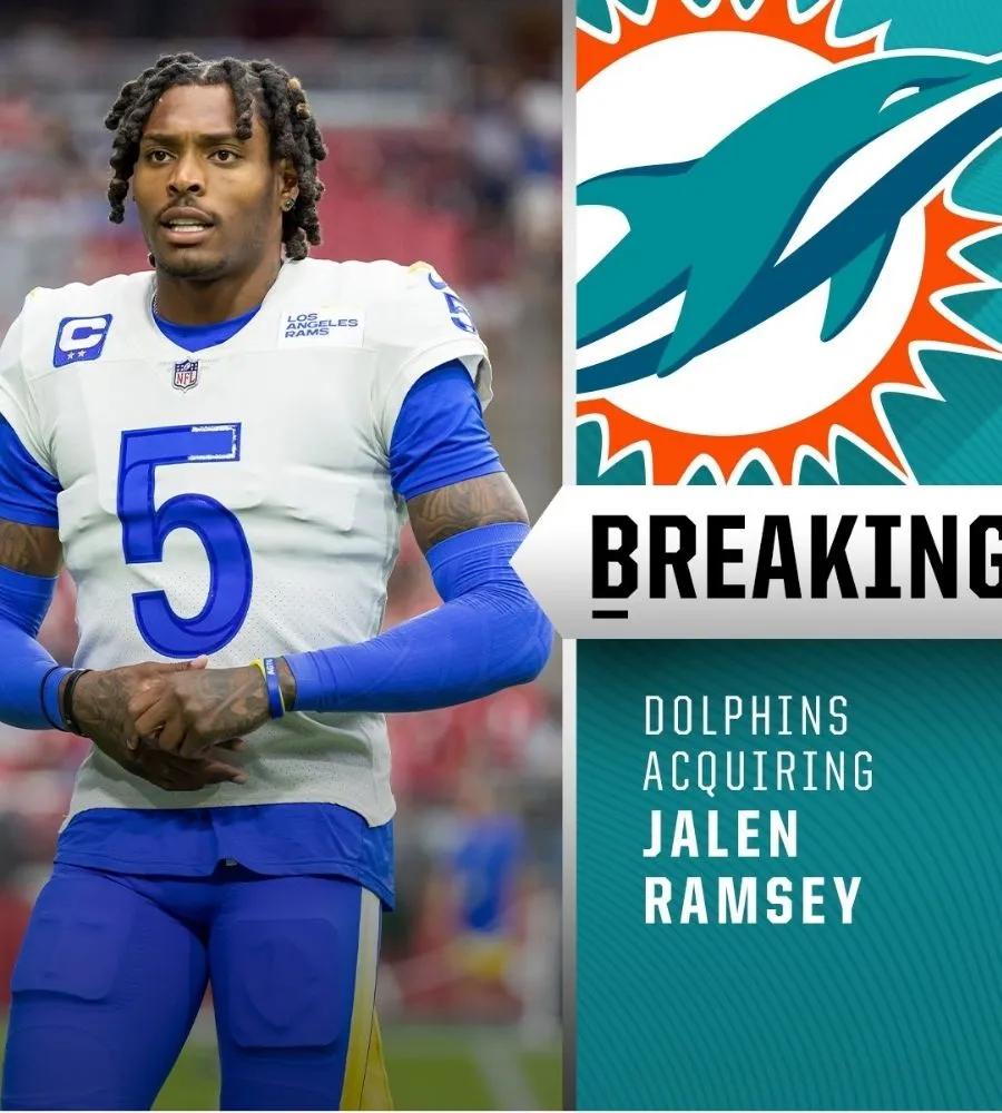 When will the Dolphins trade Jalen Ramsey?