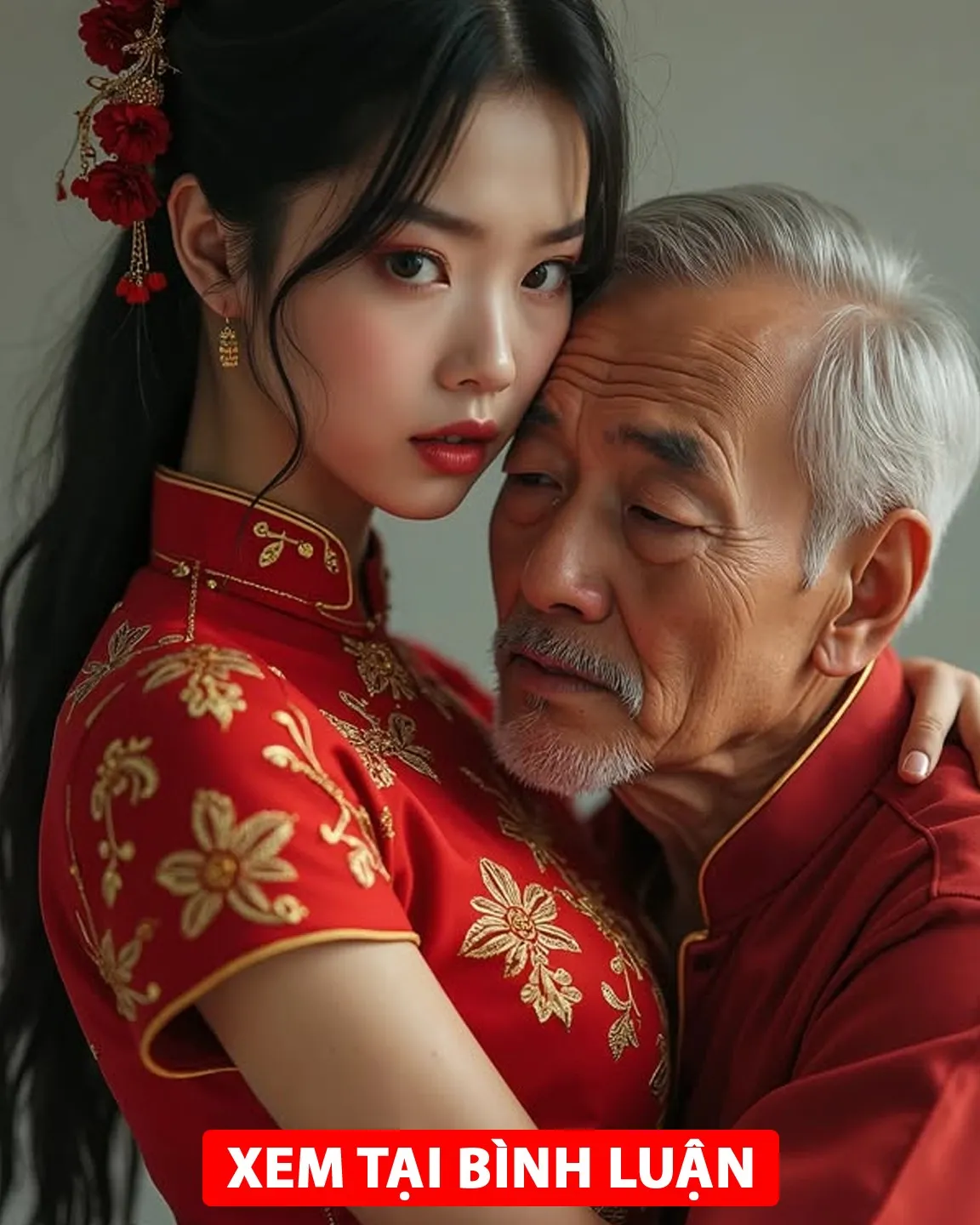 Lấy chồng già tr/ả n/ợ cho bố, tân hôn tôi vỡ òa bật kh/ó/c khi cửa nhà t/ắ/m vừa mở