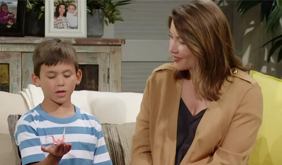 Ridge Gives Nick the Boot — and Luna Makes Contact With Hayes