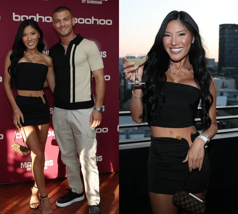 Dumped Love Islanders fuel romance rumours as they cuddle up on red carpet for fashion party