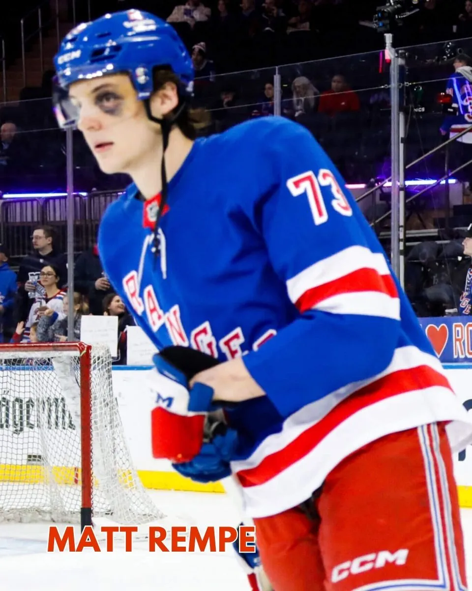 Rangers not built like champion Panthers, but do have emerging identity line led by Matt Rempe