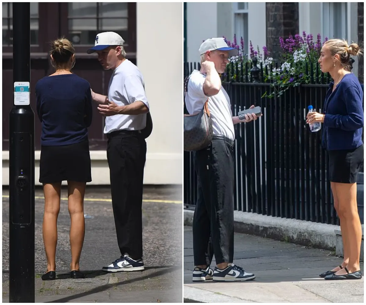 “You’re going to leave me… and I’m pregnant?” – Sophie Habboo and Jamie Laing caught in tense moment outside BBC Radio 1 after explosive podcast confessions about hormonal rages, breakup threats, and a £240 caviar craving - suong