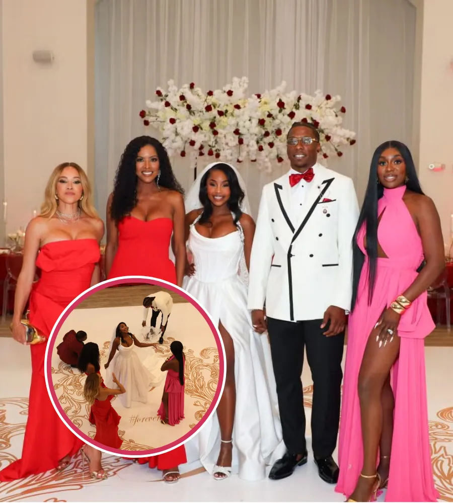 RHOP Star Jassi Rideaux And Dallas Cowboys' Darius Harris Wed In Star
