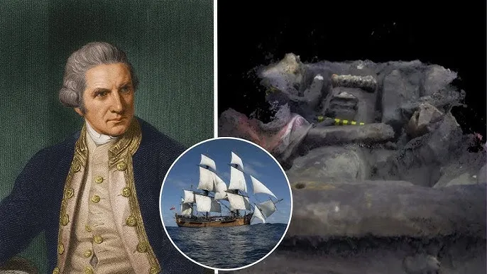 Captain James Cook’s lost ship Endeavour discovered after 250 years