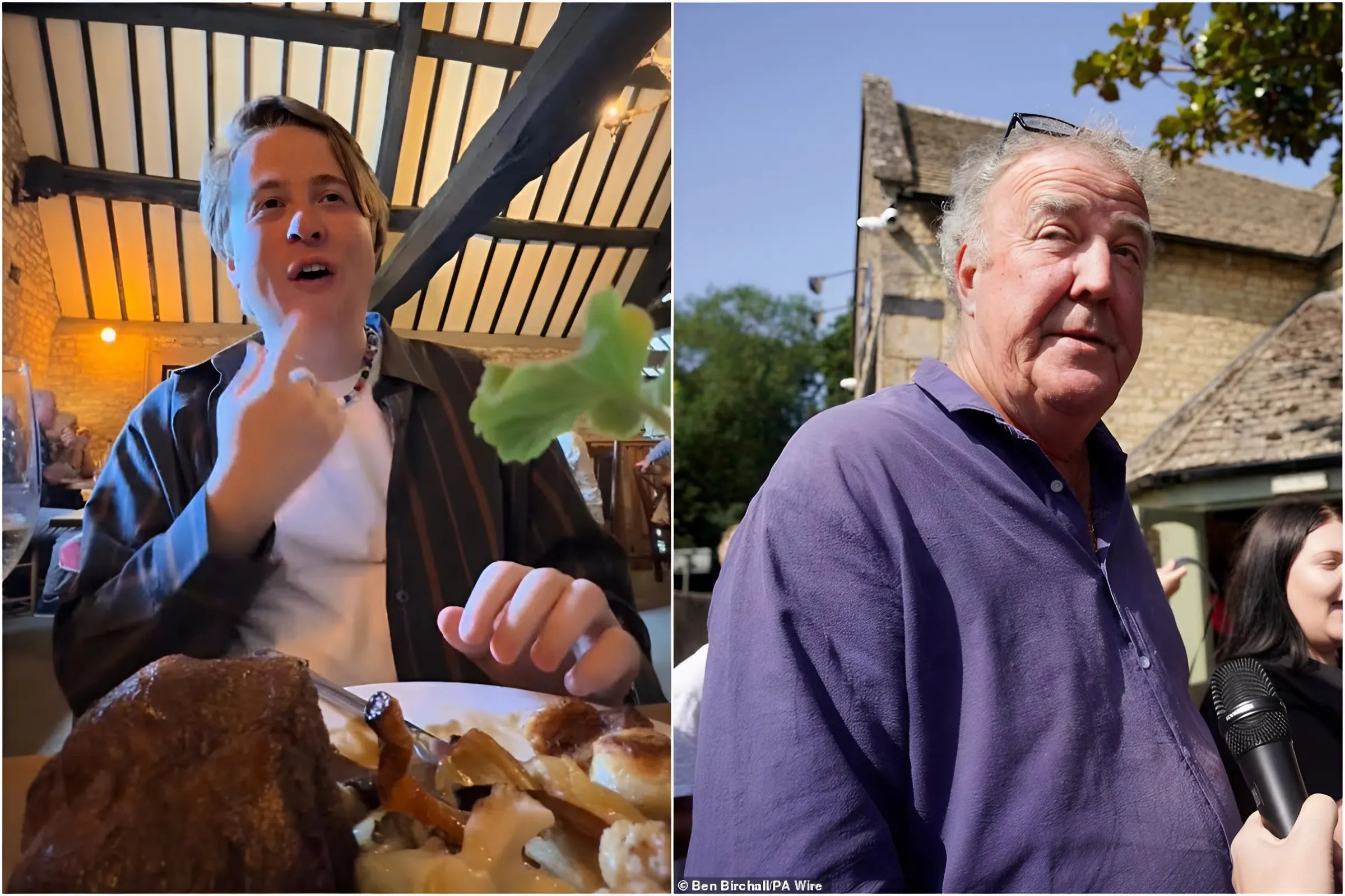 Food Critic Henry Southan Slams Jeremy Clarkson's Farmer's Dog Pub Over £26 'Dry' Roast Beef and Inconvenient Parking trucc