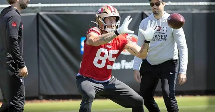 49ers’ George Kittle warns of ‘violence’ amid Robert Saleh return
