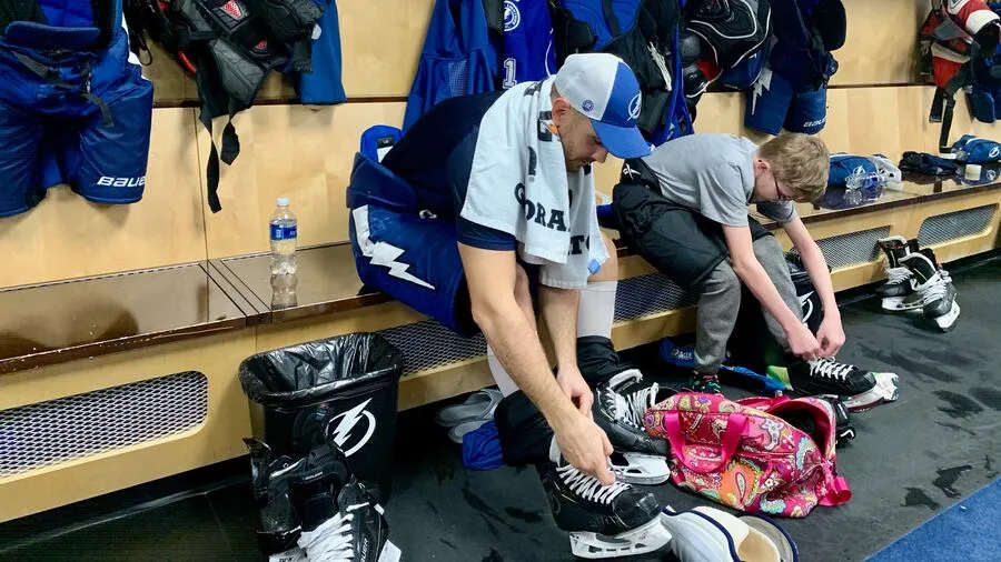 Annual equipment sale marks success for Lightning fans and area youth hockey