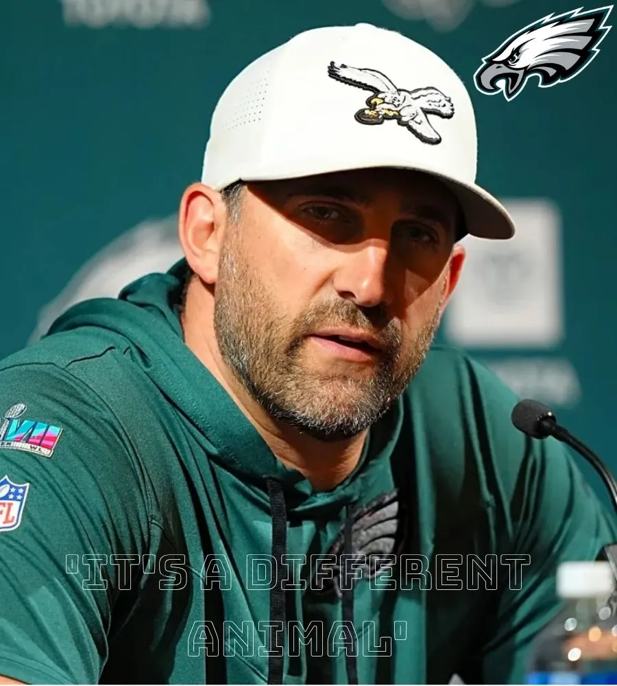 'It's a different animal' - Eagles reveal perfect behind the scenes message from Nick Sirianni to his team