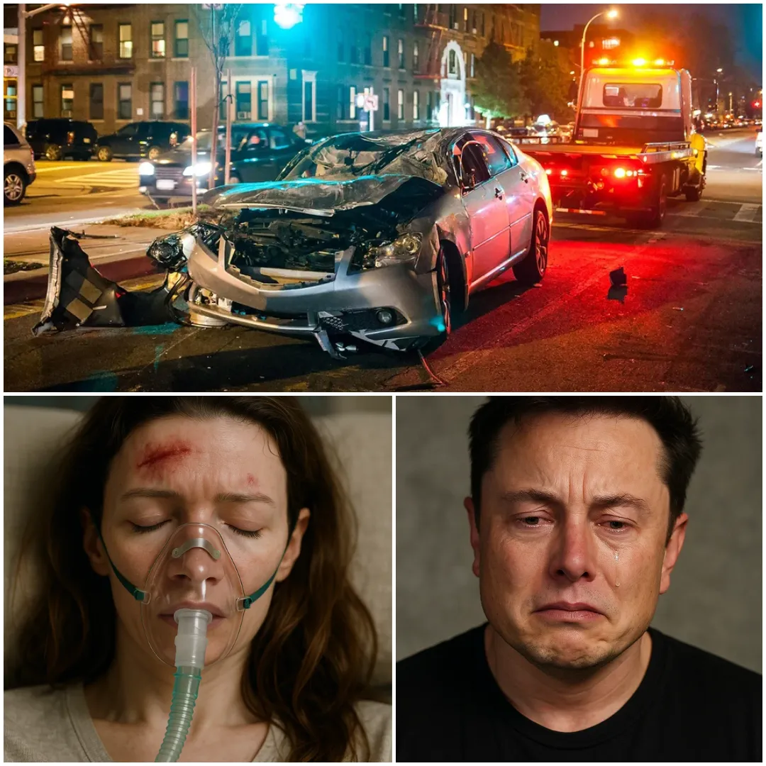 BREAKING NEWS: A driver using his phone and failing to stop at a red light hit a 39-year-old woman who was out with her family in Texas, and when rescue crews arrived, they discovered it was entrepreneur Elon Musk's ex-wife.…