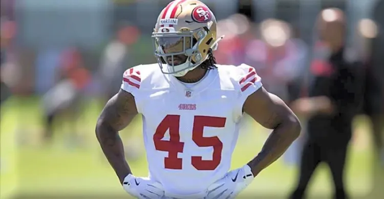 49ers Rookie Linebacker Nick Martin Broke his Thumb Lifting Weights