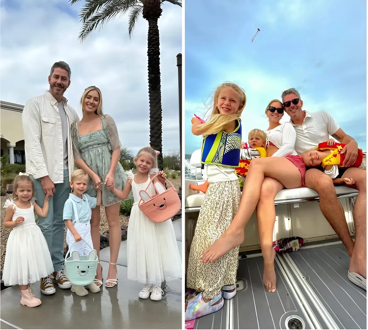 Arie Luyendyk Jr. and Lauren Burnham Admit They ‘Wrestle’ With Showing Their Kids on Social Media