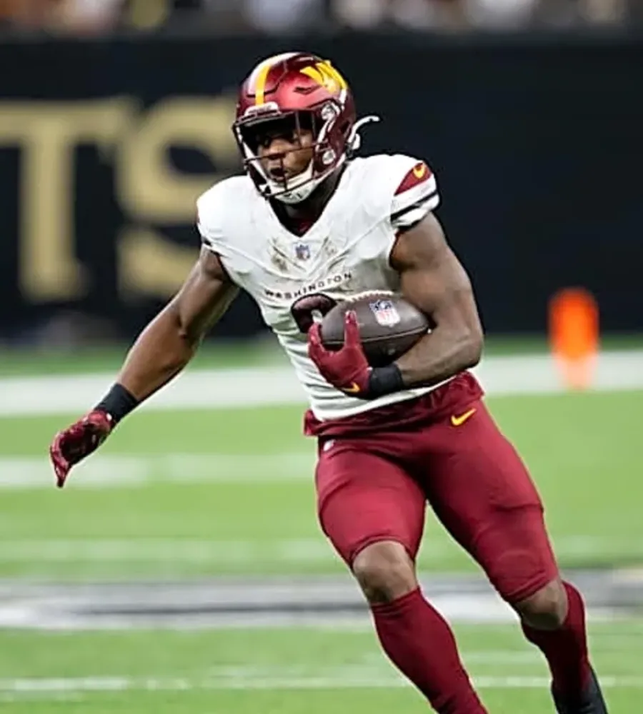 Commanders running towards middle of the pack in RB rankings