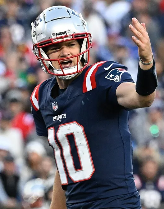 Patriots WR ranking shows that Drake Maye might be in for another up-and-down 2025
