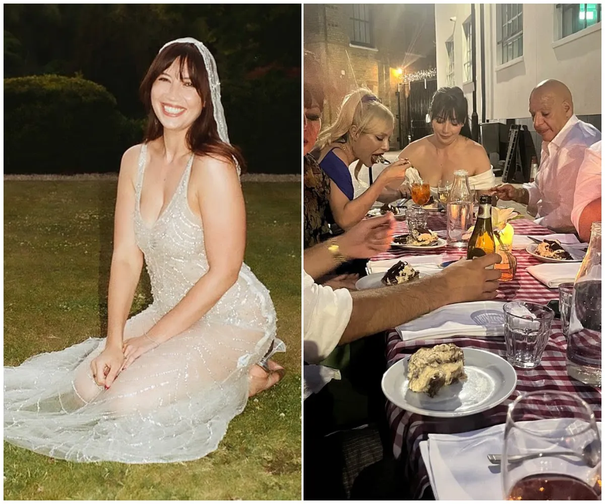 “We’ve always done everything backwards – but that was always my dream” – Daisy Lowe marries long-time partner Jordan Saul in intimate London ceremony before planning a second countryside celebration with their daughter Ivy as flower girl - suong