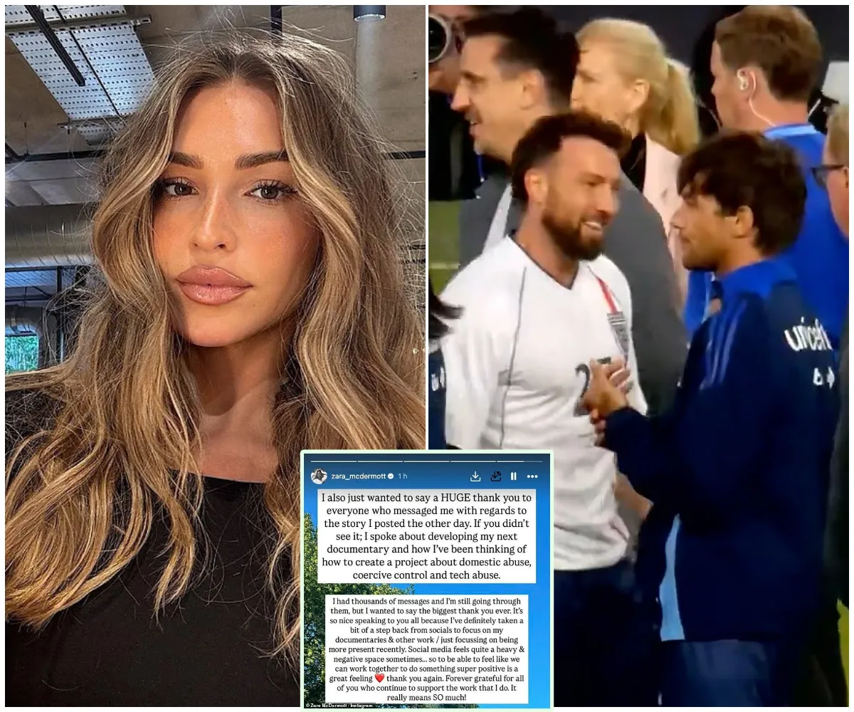 “I’ve taken a step back to be more present” – Zara McDermott breaks silence with emotional post just days after boyfriend Louis Tomlinson’s brutal snub of ex Sam Thompson exposed in explosive Soccer Aid footage - suong
