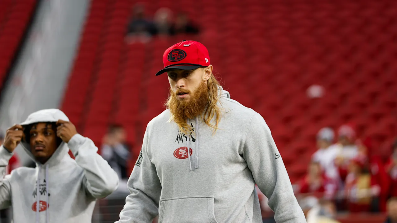 George Kittle on Robert Saleh’s return: Violence is coming