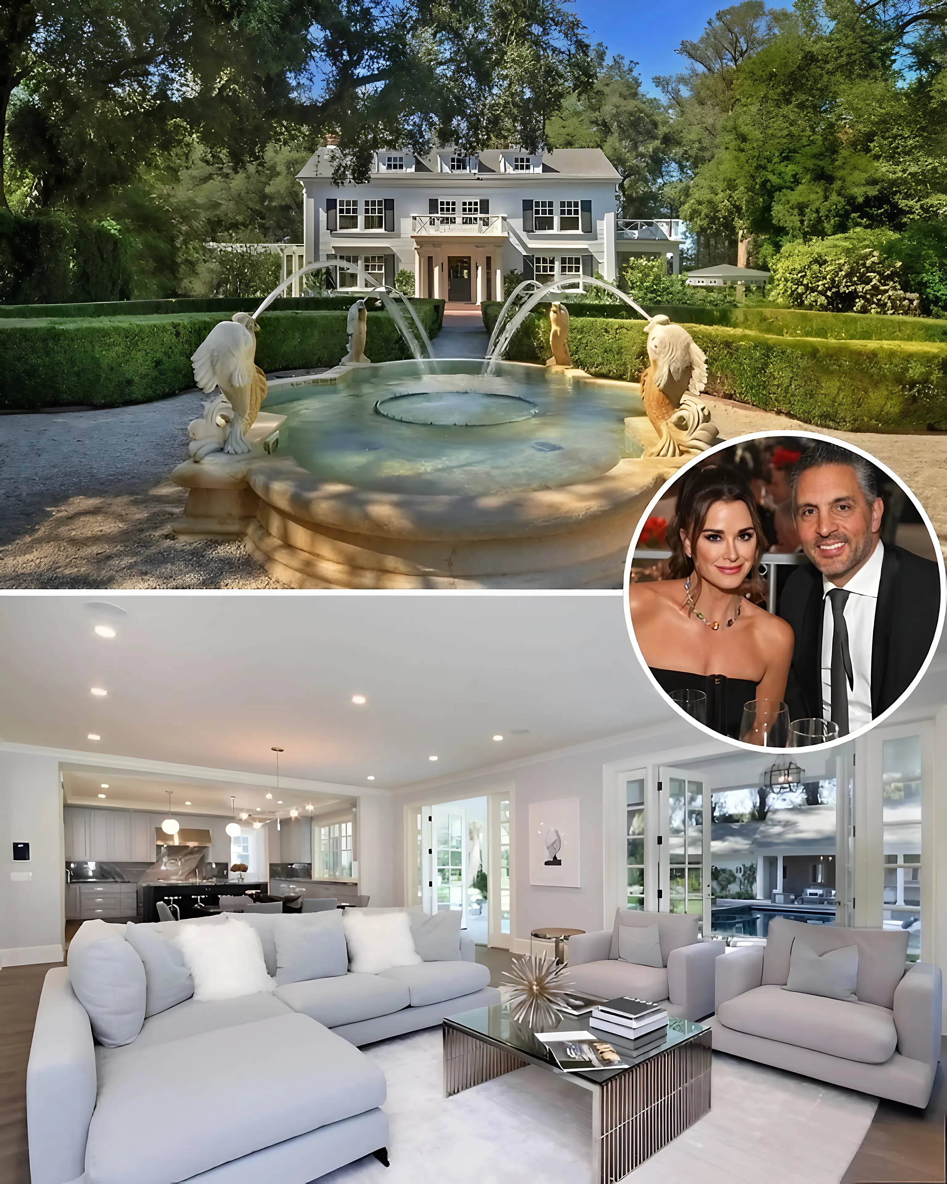 Inside RHOBH’s Kyle Richards $8M LA mansion featuring EIGHT fireplaces and a home theater