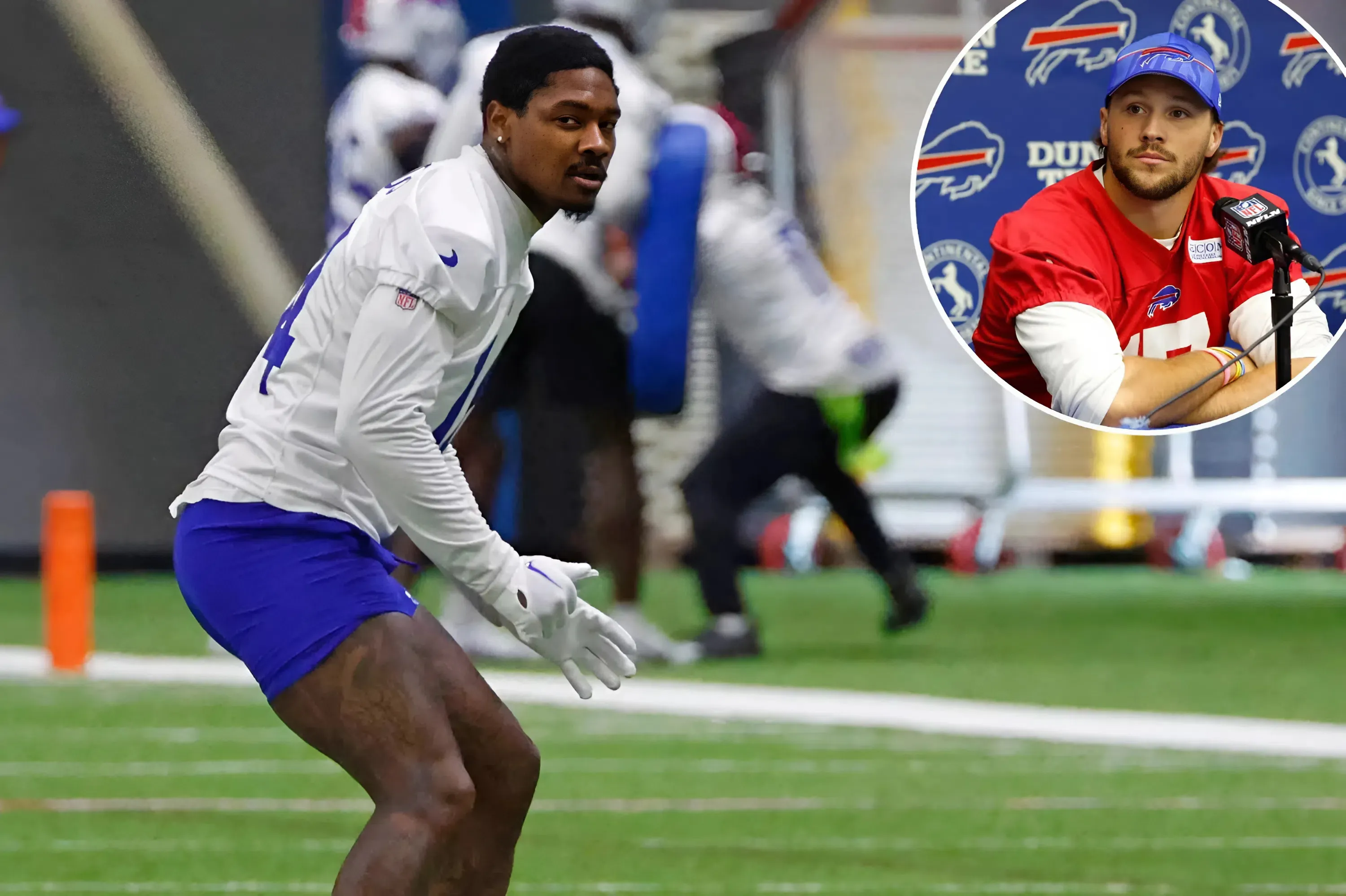 Josh Allen Sends Message to Patriots About Stefon Diggs