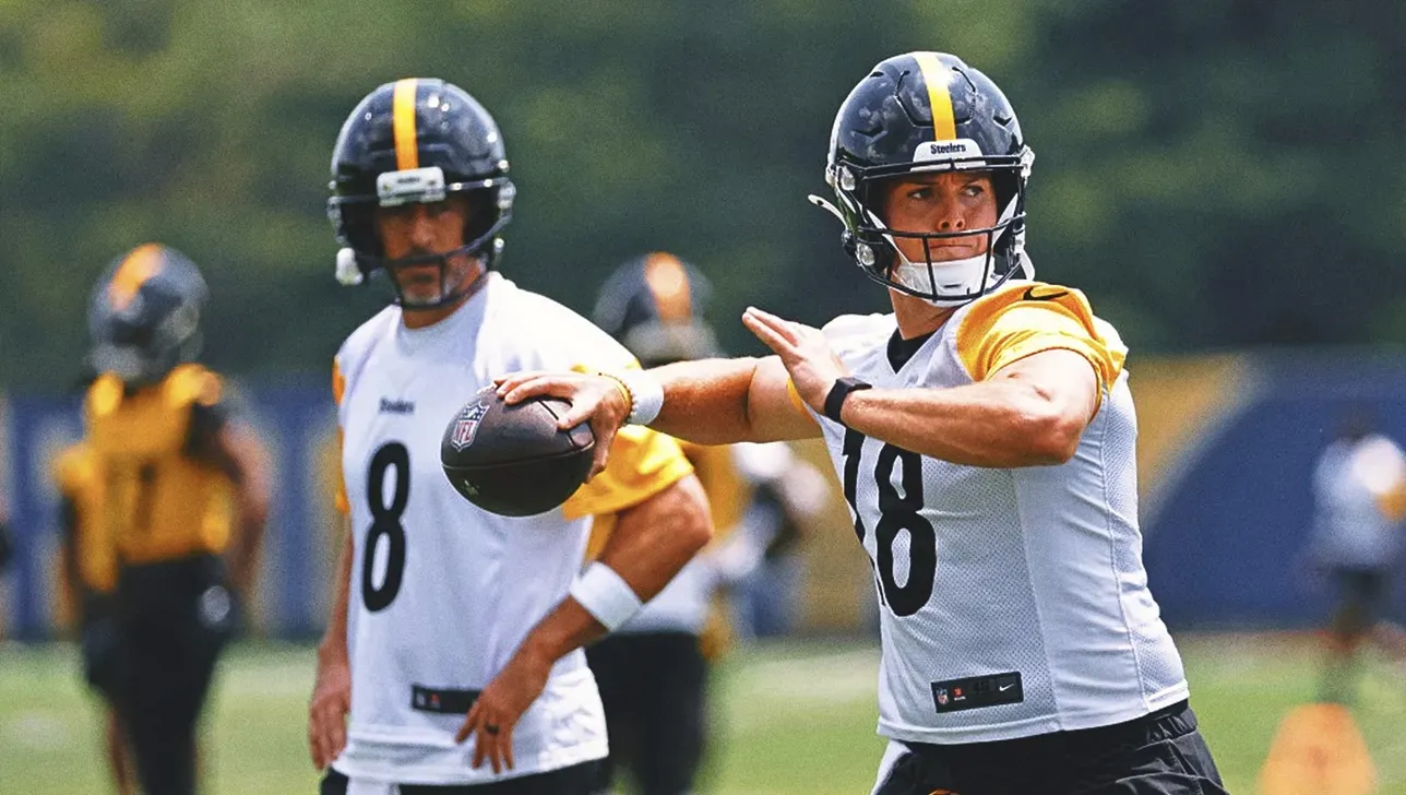 Steelers rookie Will Howard reveals Aaron Rodgers ‘tips’