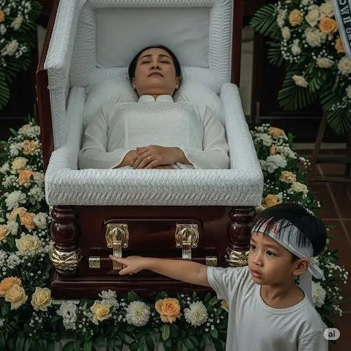 Người mẹ m;/ất vì đu;/ối nước, cả gia đình mang về nhà a-n tá/ng – nhưng đến lúc cho vào q;/uan tà/i thì đứa con 5 tuổi chỉ tay hét lên “mẹ bảo không phải”…