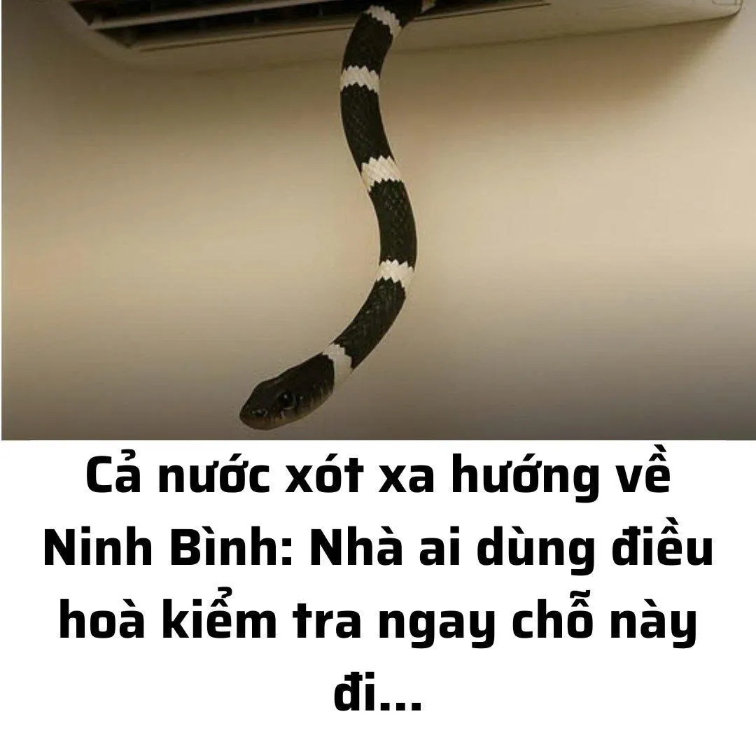 Cả nước xót xa hướng về Ninh Bình: Nhà ai dùng điều hoà kiểm tra ngay chỗ này đi...