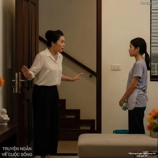 Thuê người giúp việc, chị Mai ch-ết l-ặng khi phát hiện bí mật k-inh h-oàng từ bức ảnh cũ trong ví cô bé...