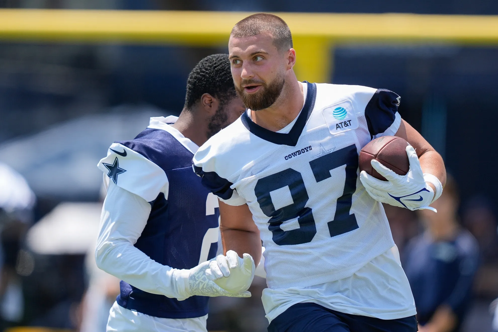 Cowboys’ Jake Ferguson looks ‘noticeably different’ after disappointing 2024 season