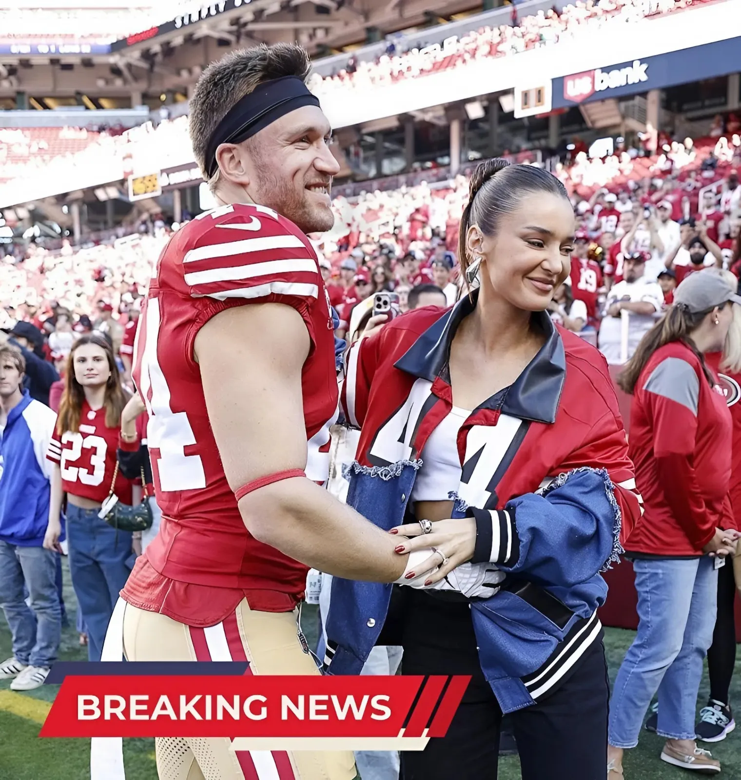 San Francisco 49ers Star Challenges Wife to NFL Workout