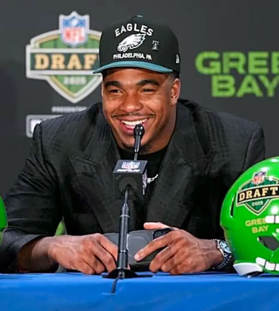 Jihaad Campbell draws surprising, but perfect comparison to Eagles legend