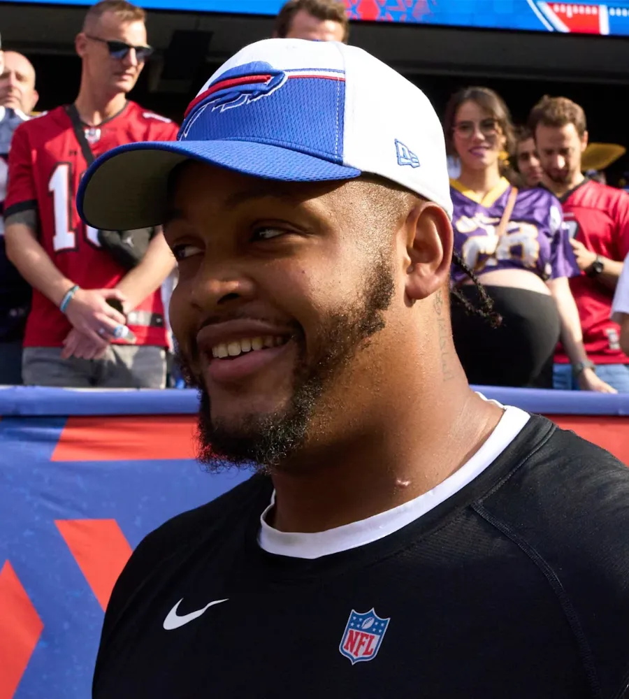 Bills' Dion Dawkins makes 'Today Show' debut that's far from football related