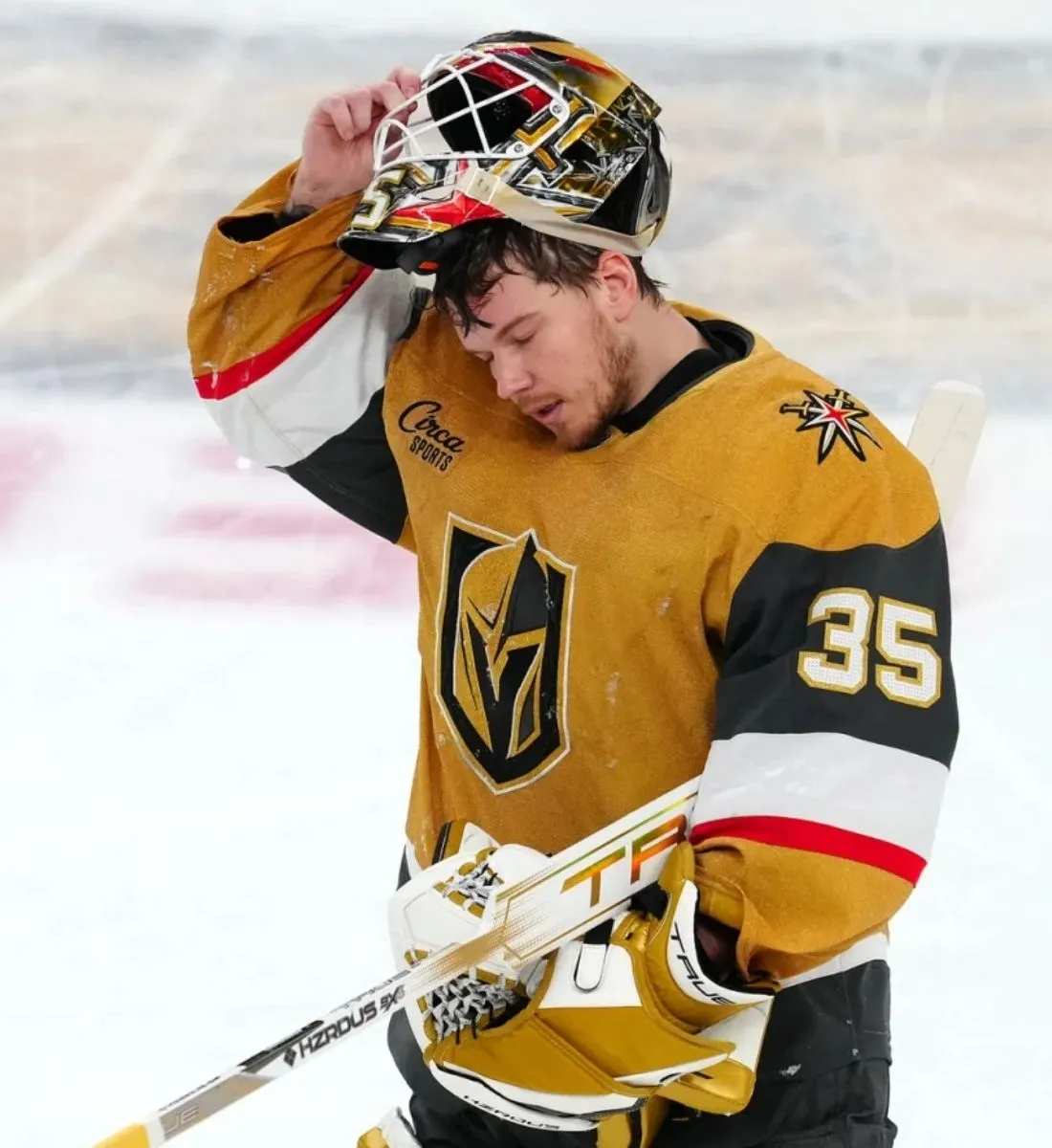Forgettable goaltender not re-signing with the Golden Knights