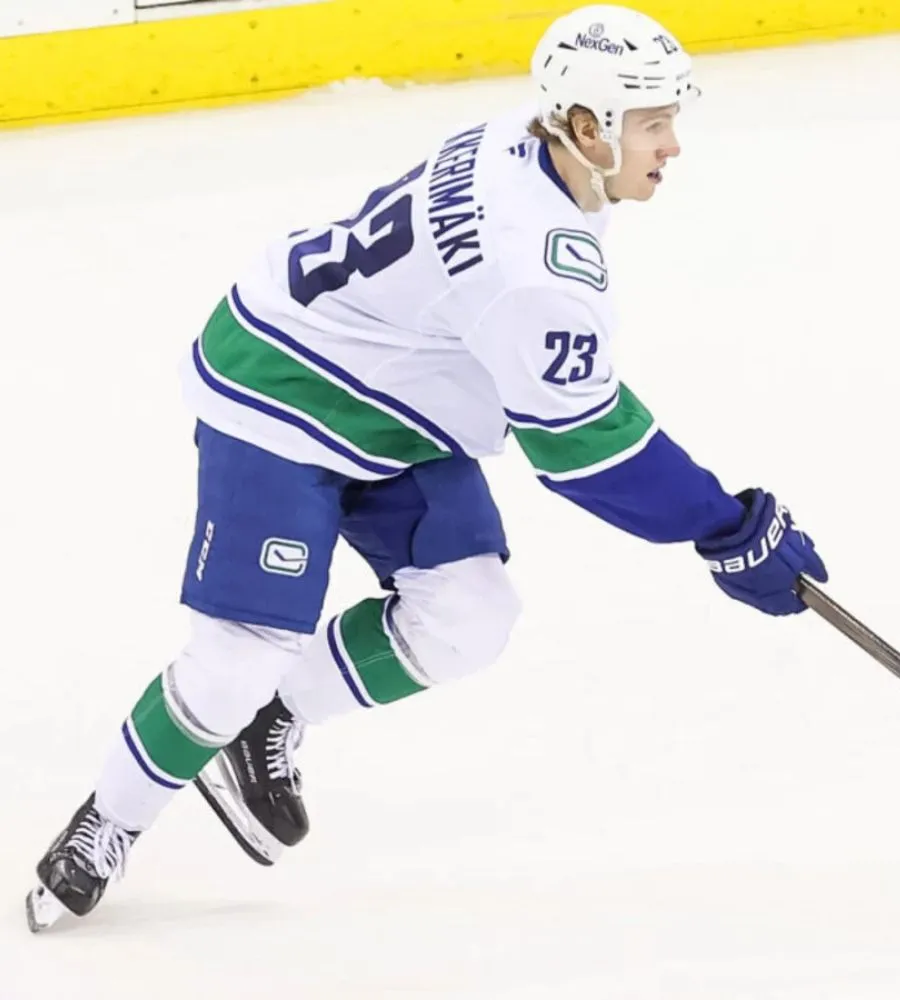 Abbotsford’s Lekkerimaki Showing Canucks Why He’s a Top Prospect