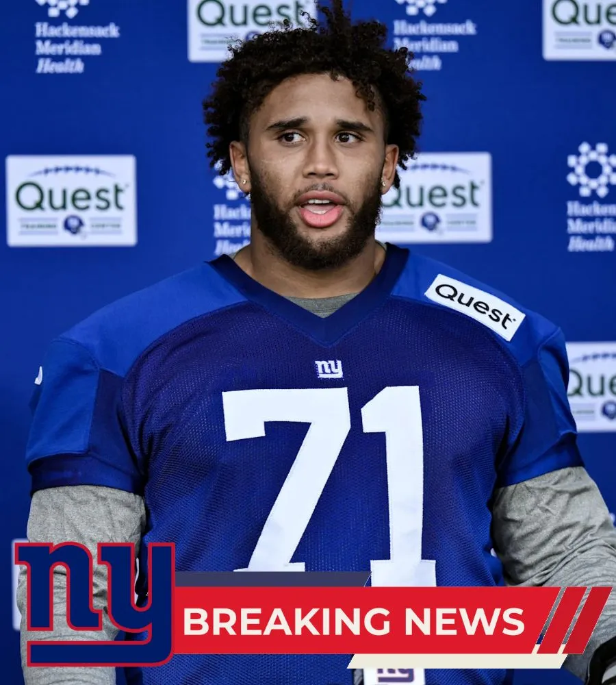 Giants rookie stirs up intrigue with surprise run at critical position