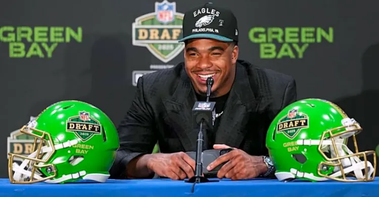 Jihaad Campbell draws surprising, but perfect comparison to Eagles legend