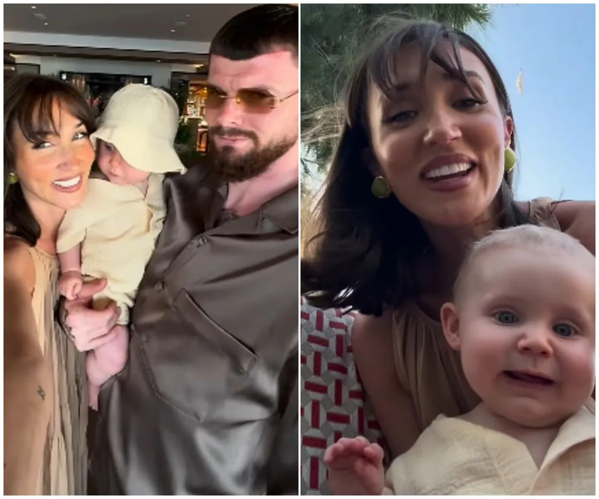 “We inhale our dinner pretty rushed but oh well” – Megan McKenna reveals what it’s REALLY like honeymooning with a baby as she shares candid glimpse into chaotic but romantic post-wedding escape with husband Oliver Burke and son Landon - suong