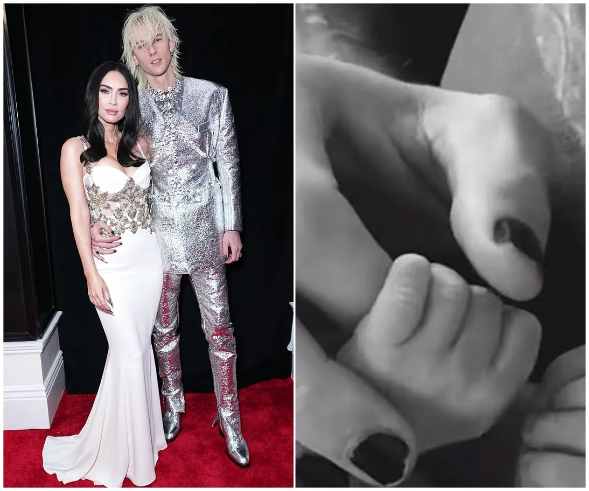 “Megan is a great mom” – Machine Gun Kelly emotionally breaks silence on his relationship with ex Megan Fox after welcoming daughter Saga Blade and reveals the heartbreaking journey behind her name - suong