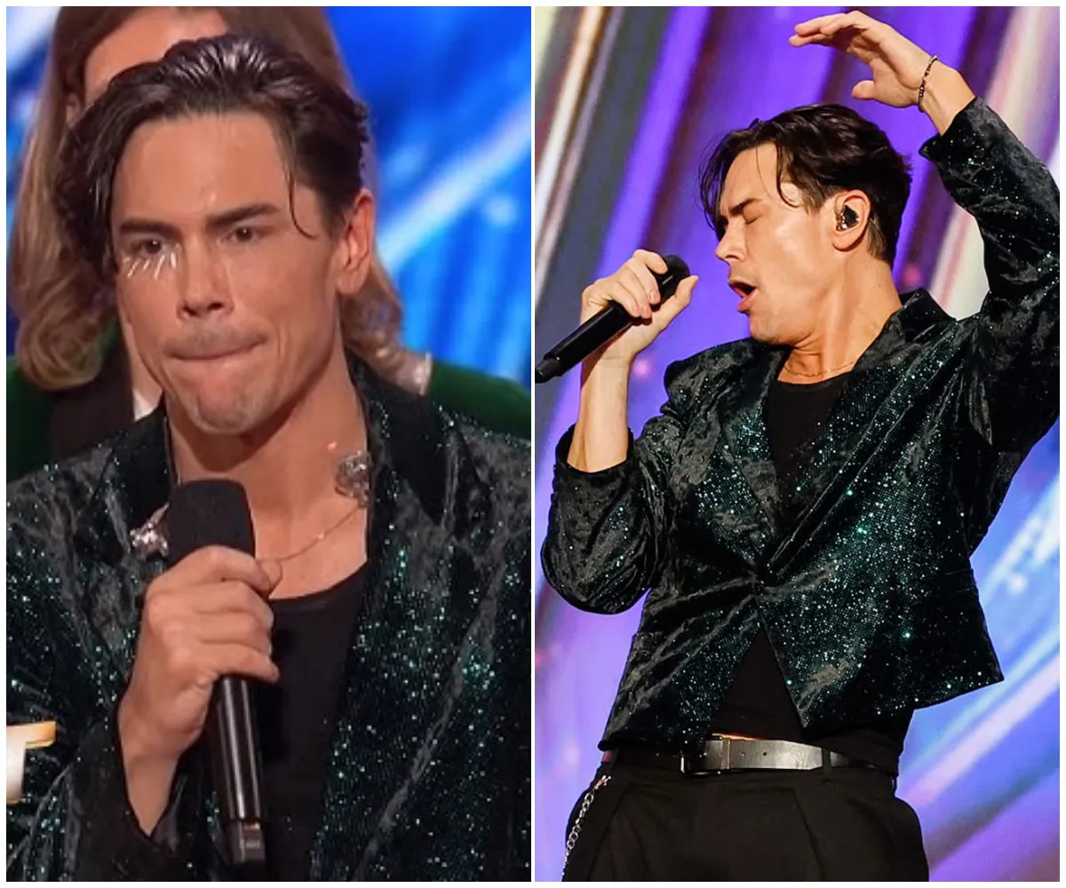 “He thinks eyeliner equals redemption” – Tom Sandoval roasted for ‘emo cosplay of a midlife crisis’ as his dramatic AGT performance backfires spectacularly with fans calling it a cringeworthy cry for sympathy, not accountability - suong