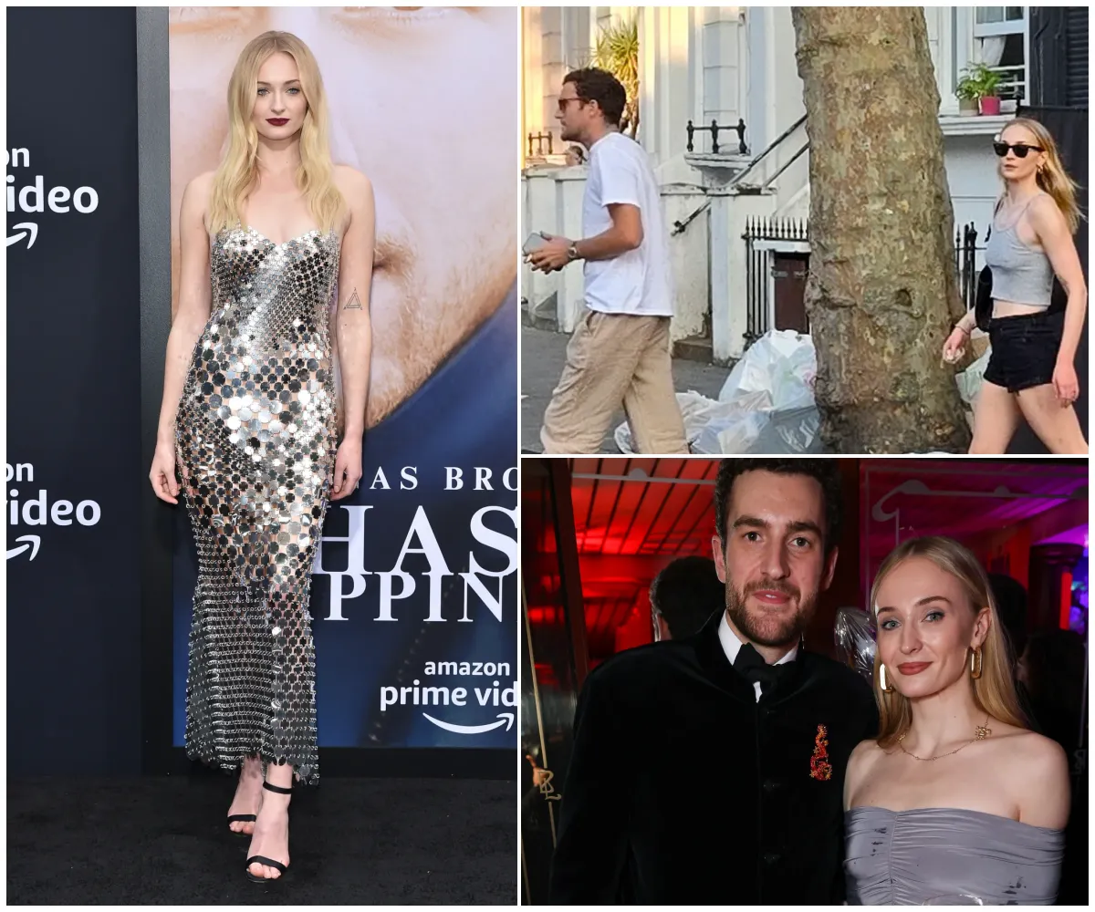 Game of Thrones star Sophie Turner fuels rumours she’s rekindled romance with £224million heir Peregrine Pearson as the on-off couple are spotted together again in London months after unfollowing each other - suong