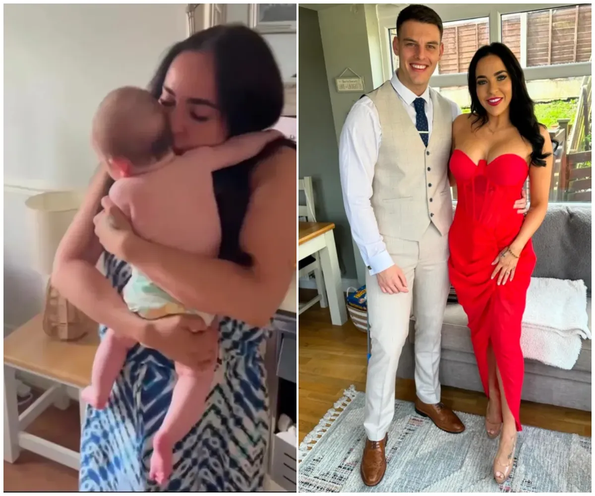 “Everything I do is for you and your brother” – Stephanie Davis appears to confirm split from boyfriend Joe McKalroy in emotional post just five months after welcoming baby boy as fans spot telling Father’s Day omission - suong