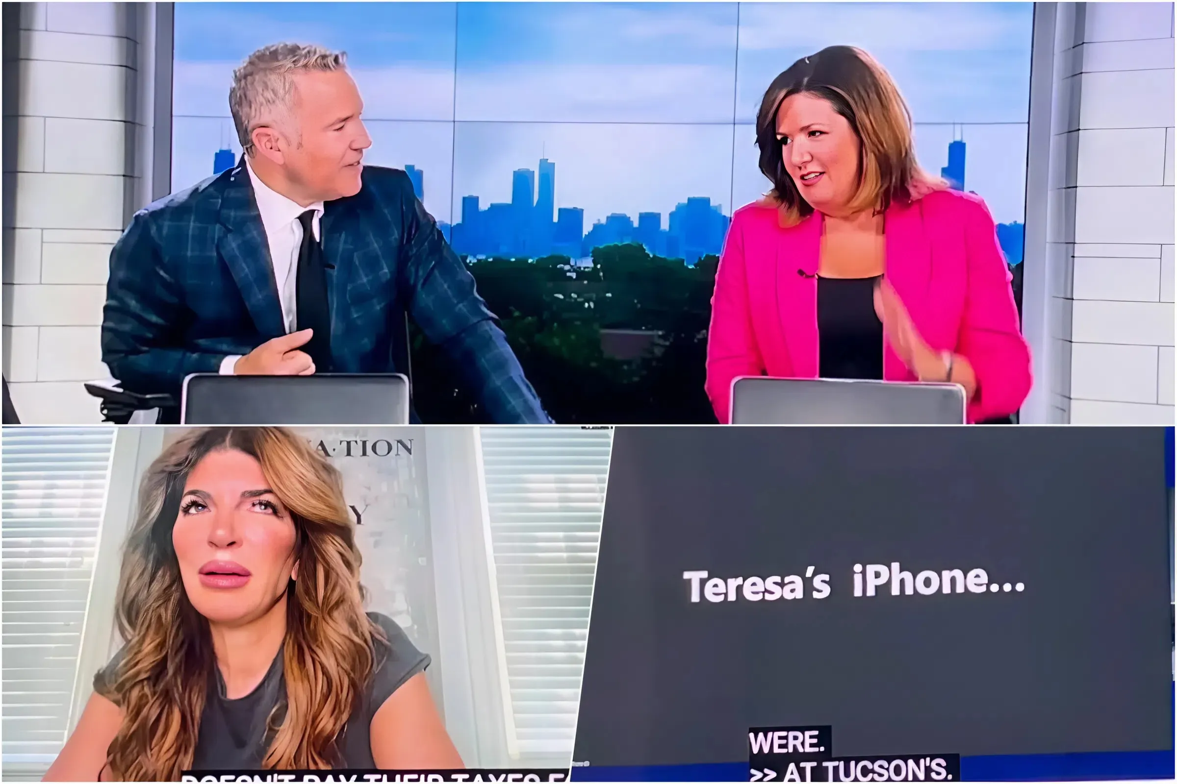 Teresa Giudice Storms Out of Interview After Explosive Tax Fraud Question! trucc