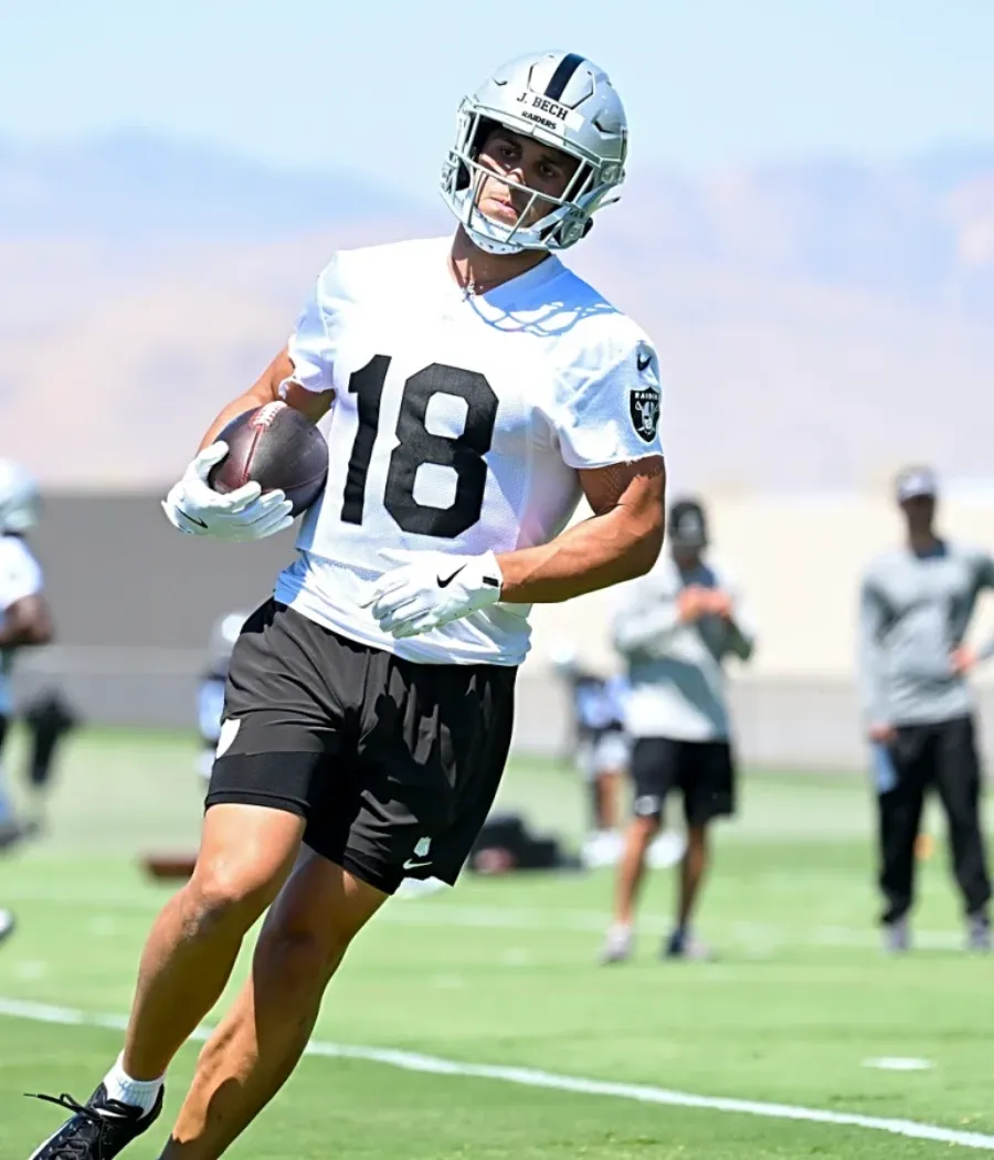 Jack Bech draws comparison to legendary Raiders receiver